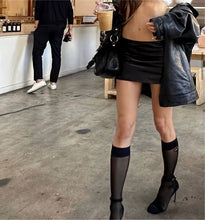 Load image into Gallery viewer, Aria Leather mini skirt
